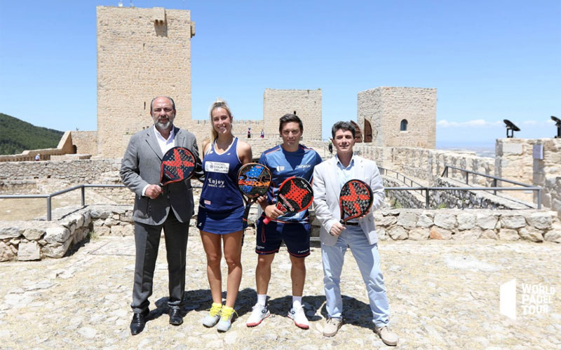 El Castillo de Santa Catalina acoge la presentación oficial del Jaén Open