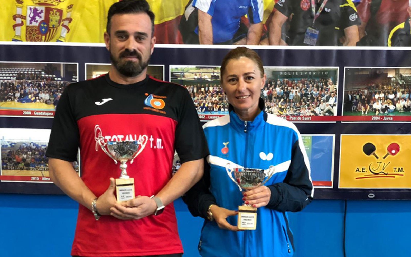 Bronce de Simona Elena Savu en el Nacional de Tenis de Mesa de Veteranos