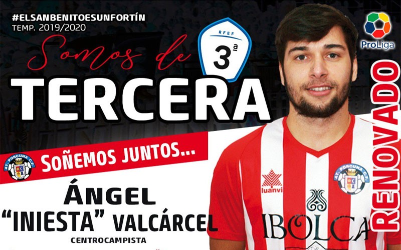 Ángel Iniesta renueva con el Atlético Porcuna