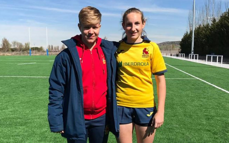 Lea Ducher y Carmen Carmona, convocadas por la selección nacional de rugby seven