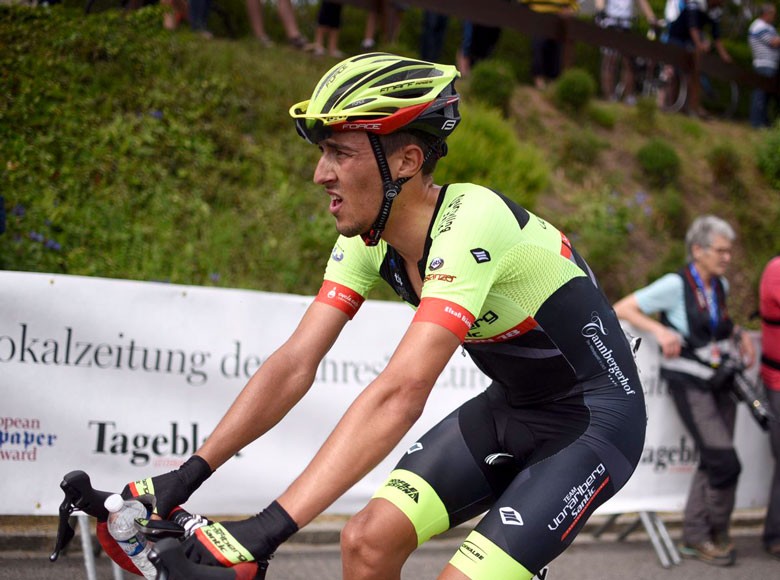 Un buen Díaz Gallego se codea con la élite del Tour de Austria
