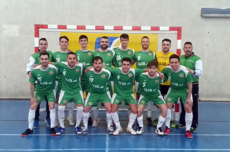La selección de fútbol sala de la Universidad de Jaén participará en el Europeo de Braga