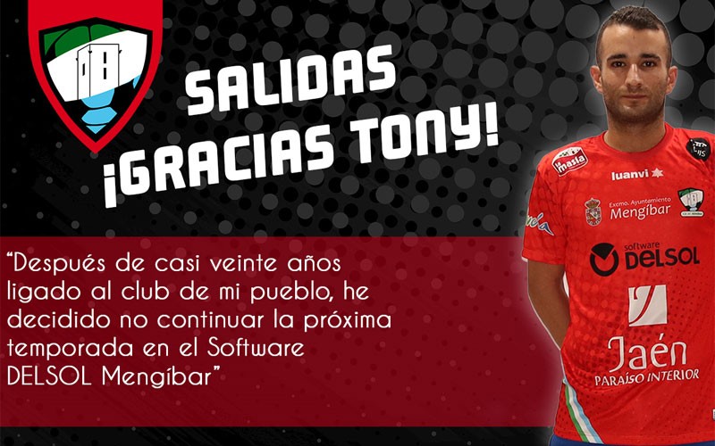 El Mengíbar FS oficializa la salida de Tony y José Ángel