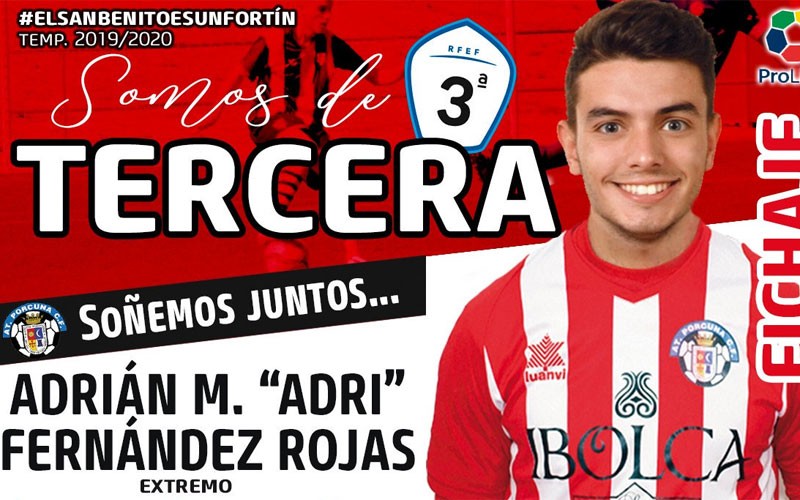 El Atlético Porcuna anuncia el fichaje de Adri Fernández