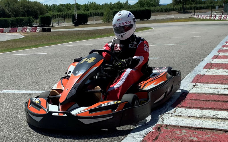 El jiennense Juan Luis Real participará en la Maxter League de karting 2019