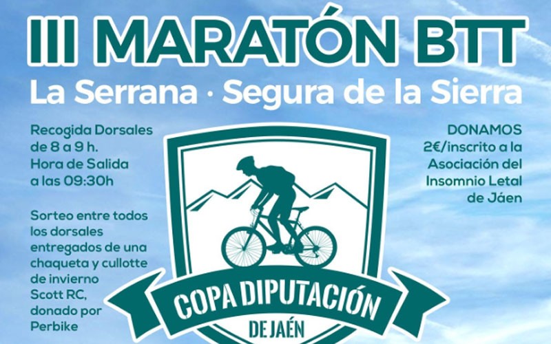 ‘La Serrana’ marcará el ecuador de la Copa Diputación Jaén BTT Maratón 2019
