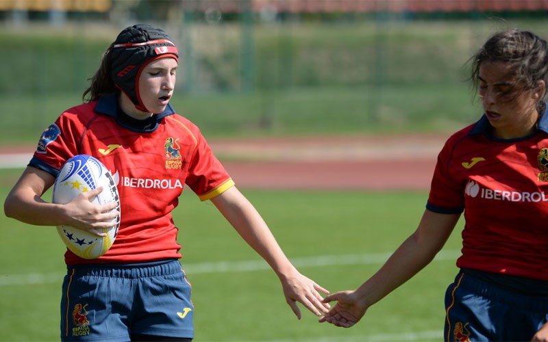 Protagonismo jiennense en la octava plaza de España en el Europeo de Rugby Seven sub-18