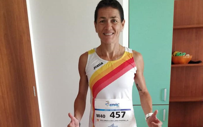 Lola Chiclana, campeona de Europa Master en 10.000 m