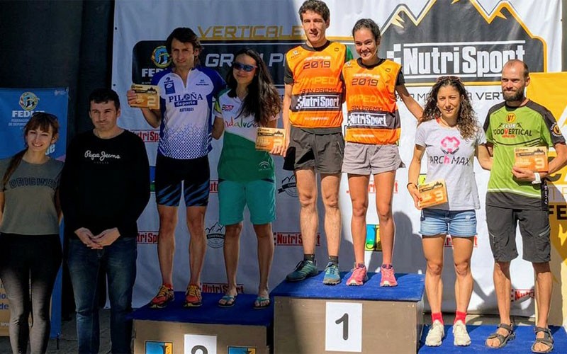 Silvia Lara, subcampeona de la Copa de España de kilómetro vertical