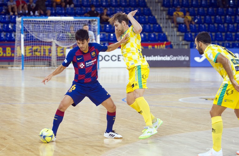 El Barça supera al Jaén, que le faltó pólvora en el Palau