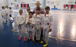 Tiradores del CD Esgrima Jaén