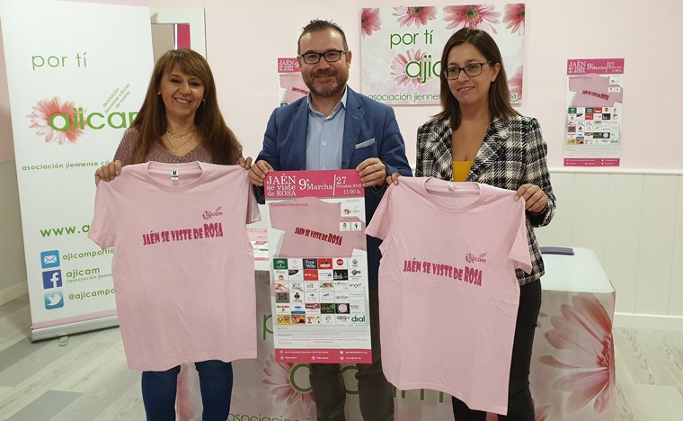 La novena marcha solidaria de Ajicam volverá a proyectar “energía positiva” en la lucha contra el cáncer de mama