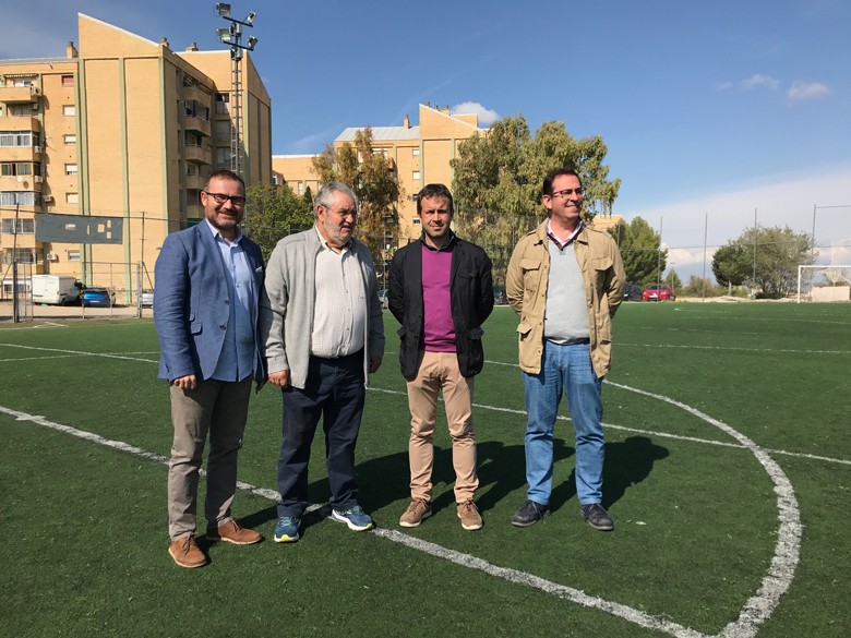 Mejoras en el campo de fútbol del Polígono del Valle para que recupere la homologación oficial