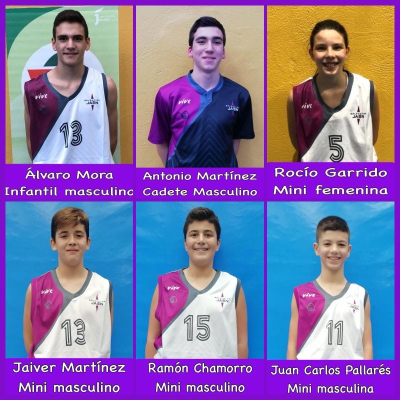 Las preselecciones andaluzas cuentan con el baloncesto jiennense