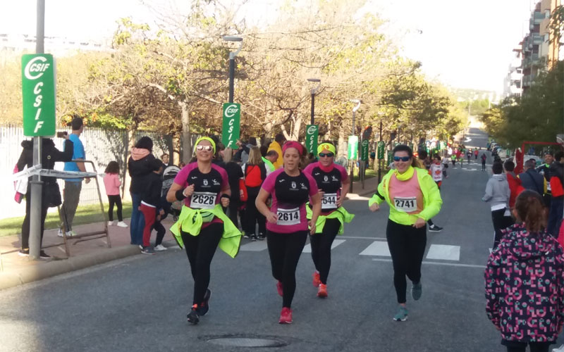 Éxito de la carrera popular por la NO violencia de género organizada por CSIF