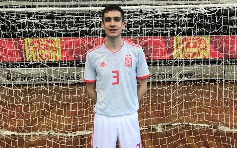 El jiennense Pablo Ordóñez, convocado con España de fútbol sala sub-17