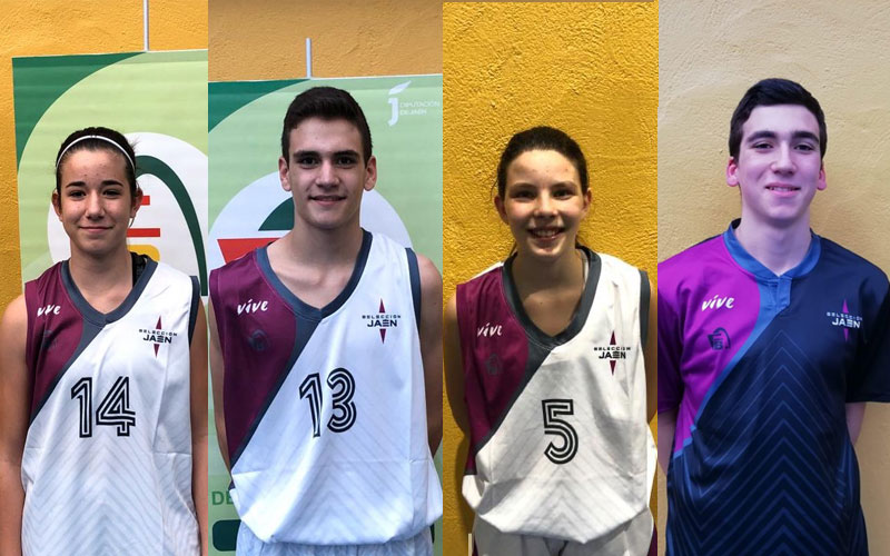 Cuatro jiennenses en las preselecciones andaluzas de baloncesto