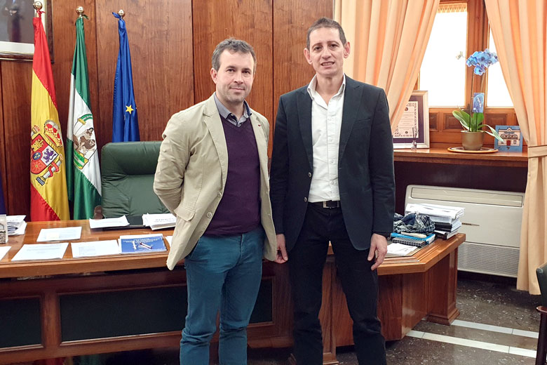 Encuentro del Ayuntamiento de Jaén con la Federación Española de Bádminton