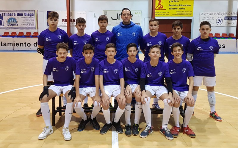 Las selecciones jiennenses de fútbol sala infantil y cadete disputan el Campeonato de Andalucía