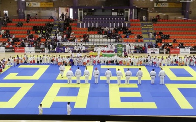 El Trofeo de Navidad de Judo ‘Ciudad de Jaén’ congregó a casi 600 deportistas