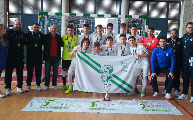 Subcampeonato de Andalucía para la selección cadete de fútbol sala