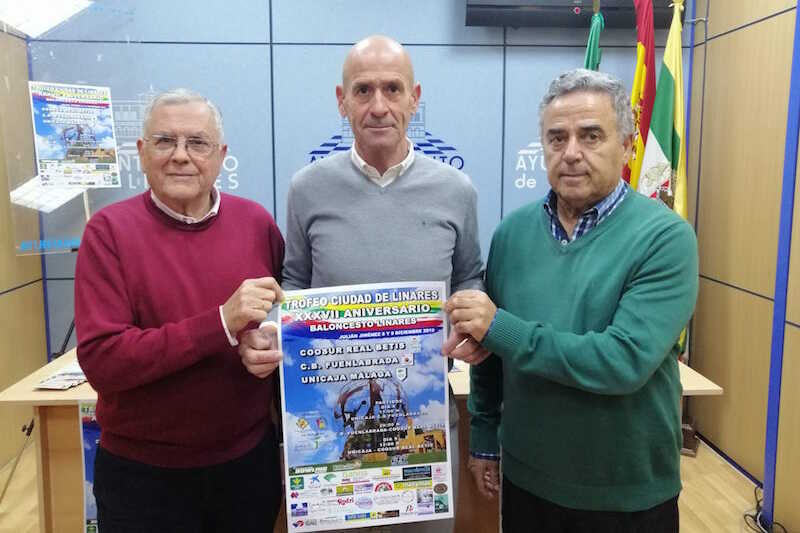 Real Betis, CB Fuenlabrada y Unicaja Málaga participan en el Trofeo Ciudad de Linares