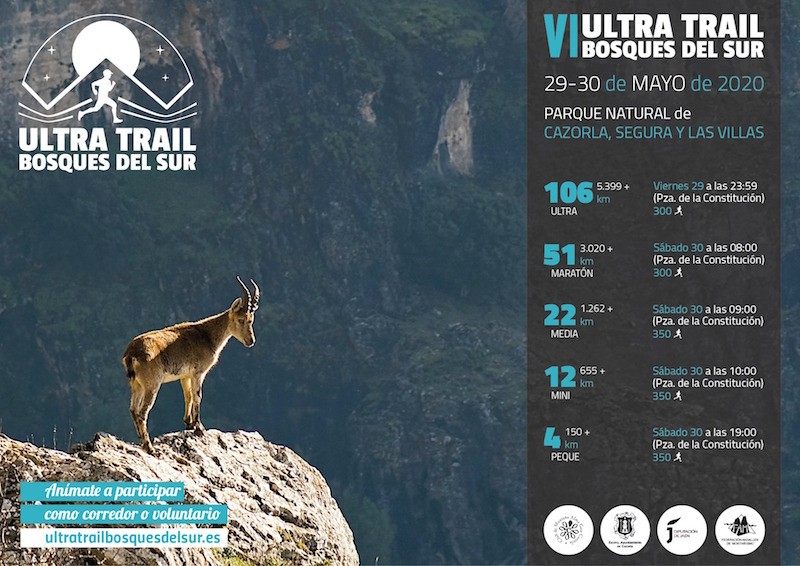 Agotados los dorsales de tres pruebas de la VI Ultra Trail Bosques del Sur