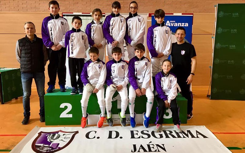 Excelentes resultados para los jiennenses en el VI Torneo de Esgrima Ciudad de Jaén