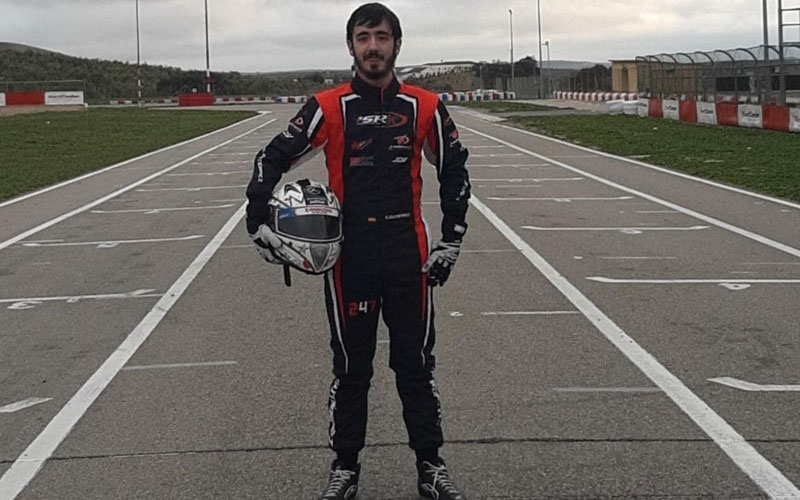 Gonzalo Gutiérrez inicia el curso con un cuarto puesto en el Campeonato Andaluz de Karting