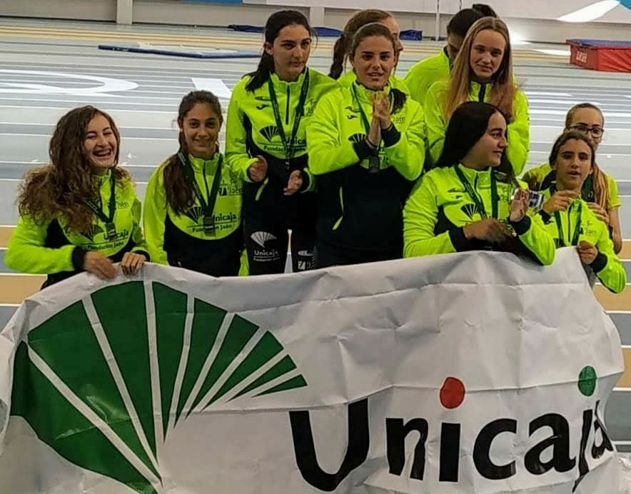 Arranca la temporada de pista cubierta para el equipo femenino del Unicaja Jaén