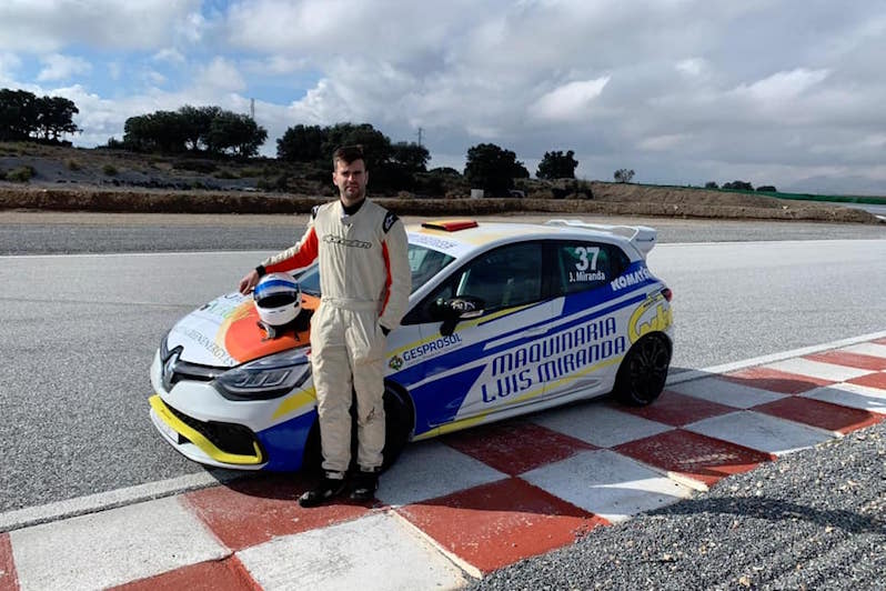 Javier Miranda volverá a la competición en mayo con un Renault Clio Sport última generación
