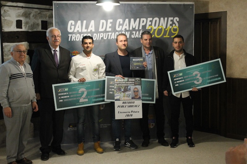 El automovilismo jiennense celebró la gala de premios del II Trofeo Diputación de Jaén