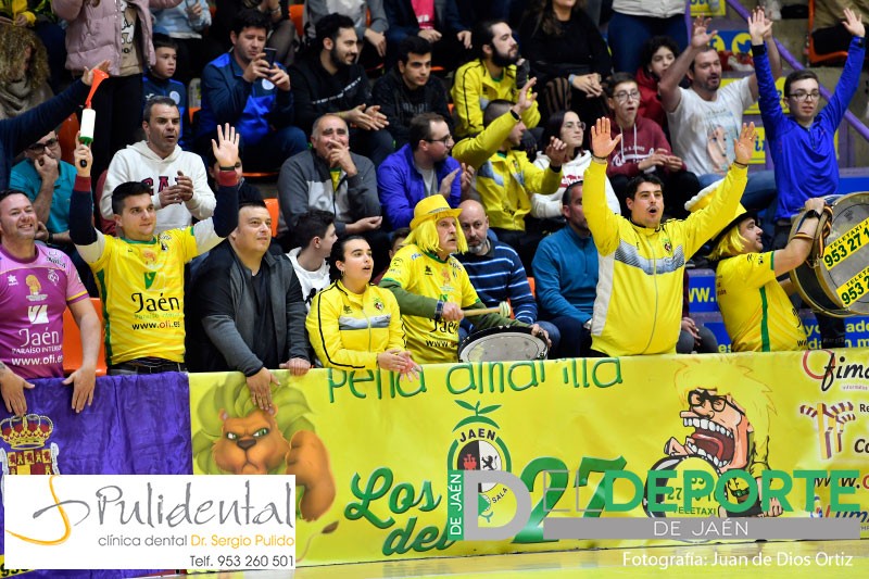 La afición en La Salobreja (Jaén FS 2-1 Cartagena)