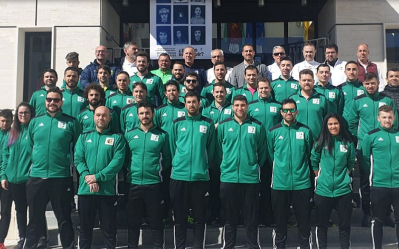 Los árbitros andaluces de fútbol sala se reunieron en Villanueva del Arzobispo