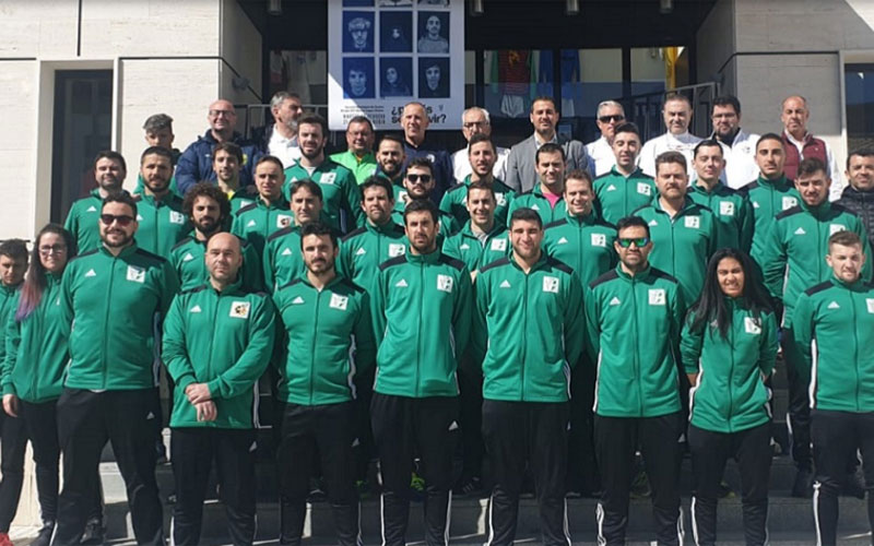 Los árbitros andaluces de fútbol sala se reunieron en Villanueva del Arzobispo