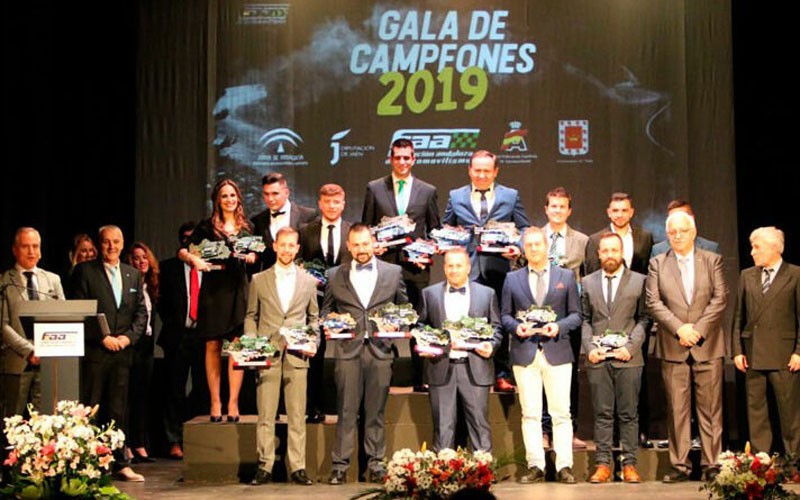 Úbeda reconoció a los campeones del automovilismo andaluz