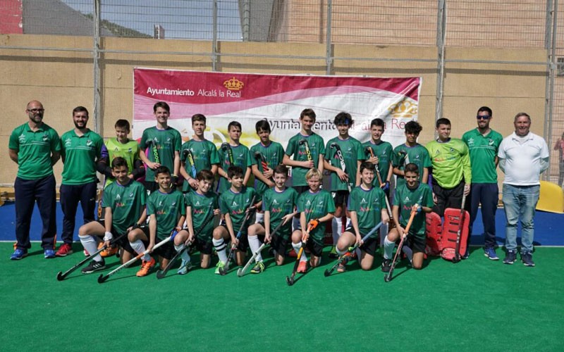 Oro y plata para las selecciones andaluzas en el Nacional de Hockey sub-14 de Alcalá la Real