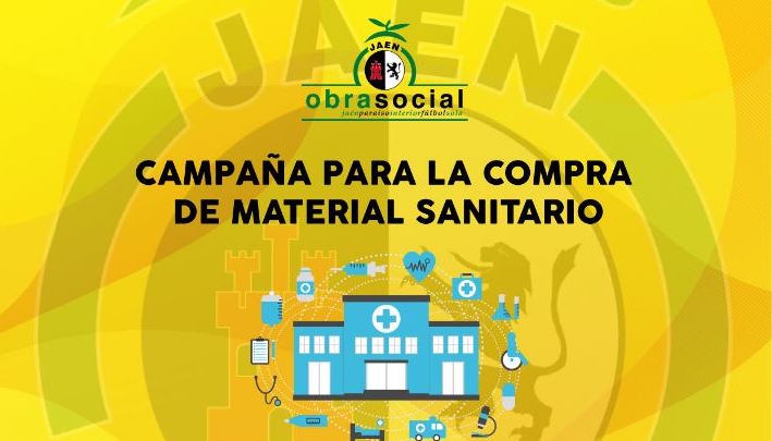 El Jaén FS impulsa una campaña para comprar material sanitario