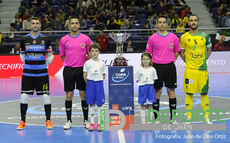 El Jaén FS debutará en la Copa con los mismos árbitros que en 2018