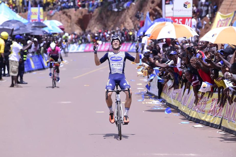 Díaz Gallego estrena su palmarés profesional en el Tour de Ruanda