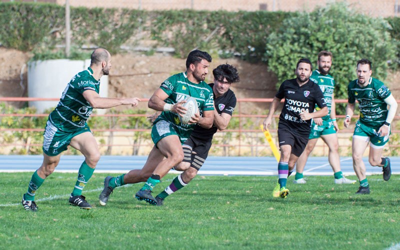 Jaén Rugby supera a CR Málaga y se mantiene como líder