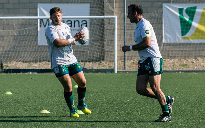 Germán Caiser y José Manuel Espinosa continuarán en las filas del Jaén Rugby