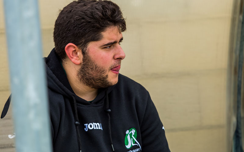 José Ernesto Arias, jugador del Jaén Rugby