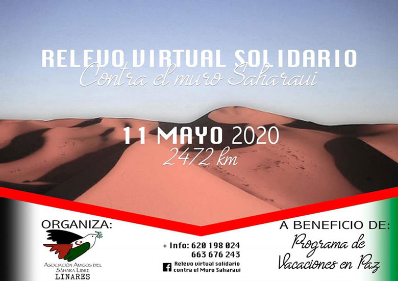 Carrera virtual solidaria para ayudar a la causa saharaui