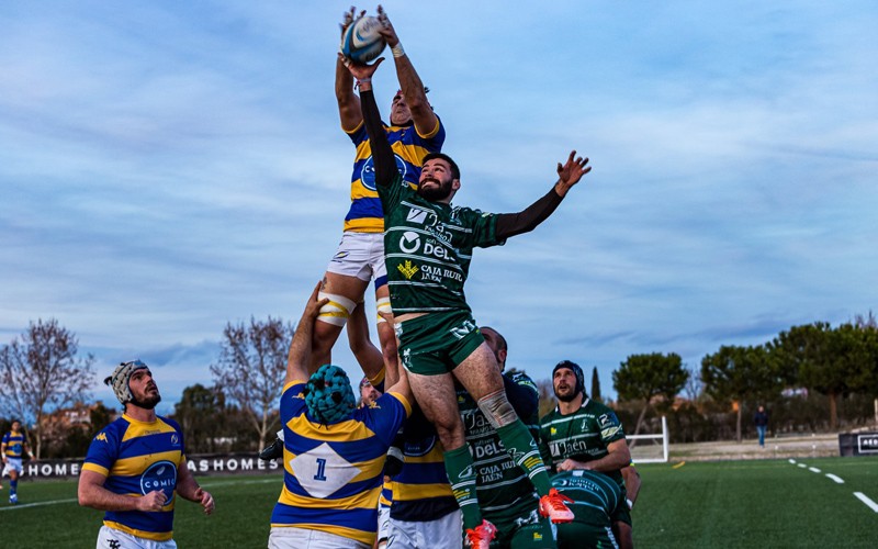 rodrigo santías jugador de jaén rugby