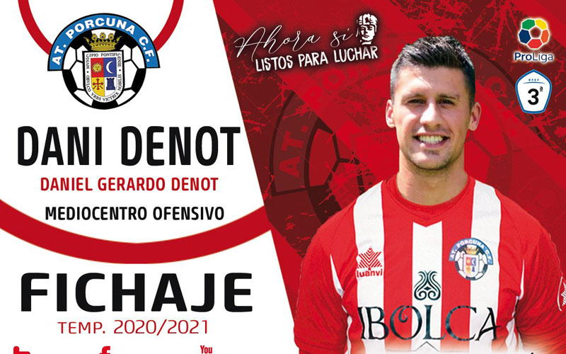 El argentino Dani Denot se incorpora al Atlético Porcuna