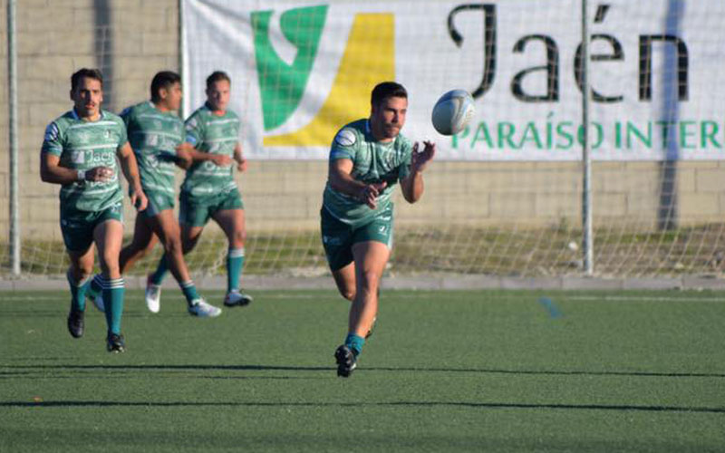 Jorge Gómez, jugador del Jaén Rugby