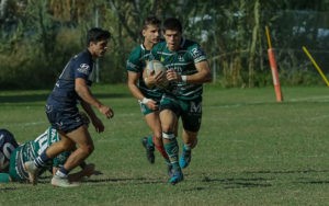 yako irusta en un partido con jaén rugby