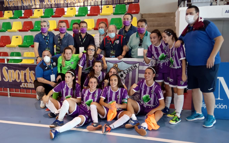 El Atlético Jaén asciende a Primera Andaluza de fútbol sala femenino