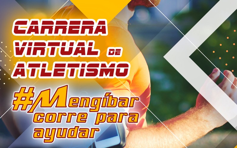 Mengíbar promueve una carrera virtual benéfica a favor de Cruz Roja